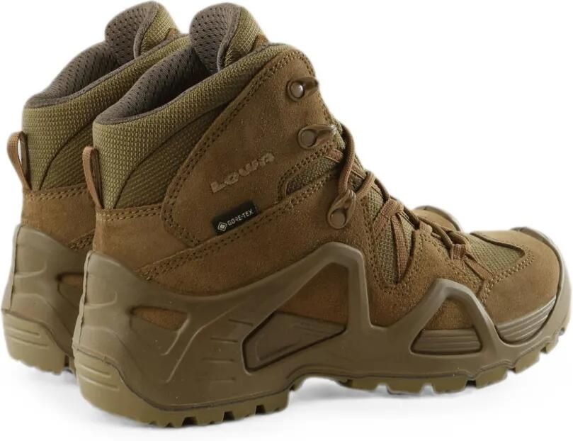 LOWA Laarzen met geborduurd logo Beige - Foto 2
