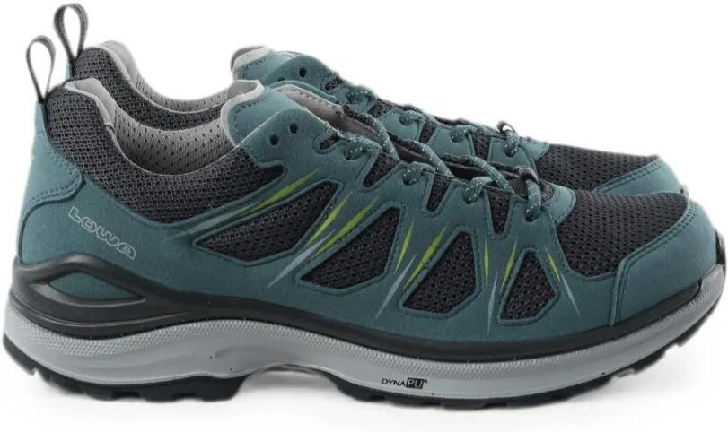 LOWA Sneakers met mesh inzetstuk en vlakken Blauw