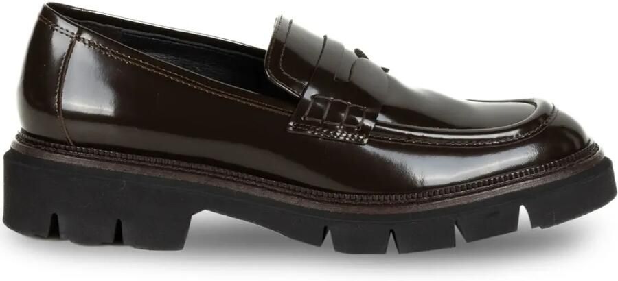 Luca Grossi Leren loafers Bruin - Foto 2