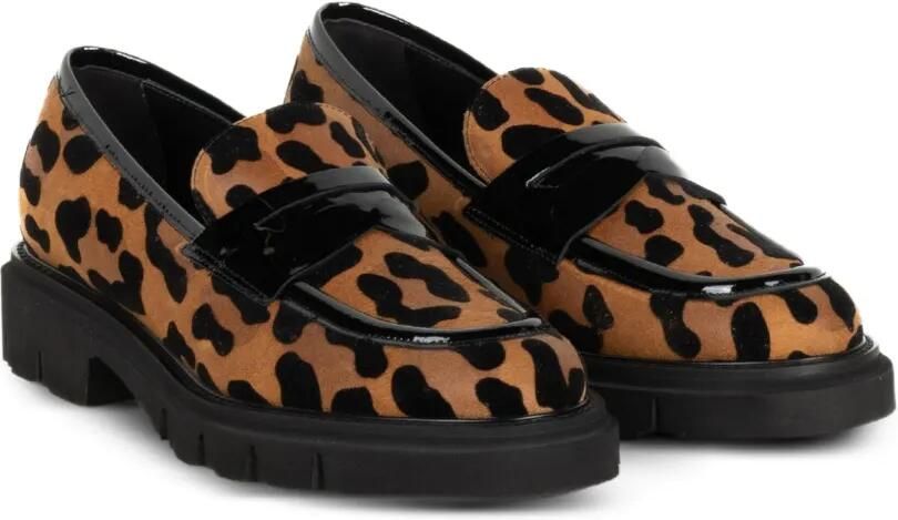 Luca Grossi Leren loafers Bruin - Foto 2