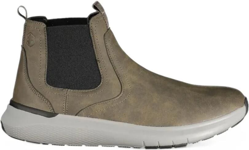 LUMBERJACK elasticated-side pull-tab ankle boots Groen