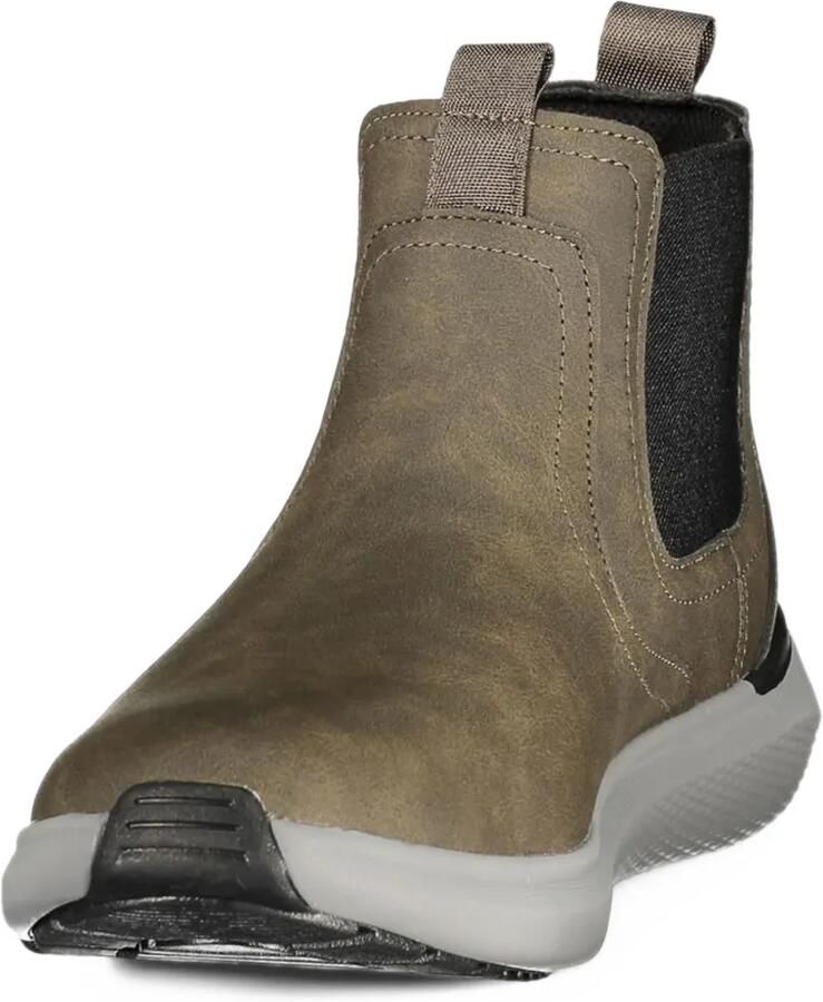 LUMBERJACK elasticated-side pull-tab ankle boots Groen - Foto 2