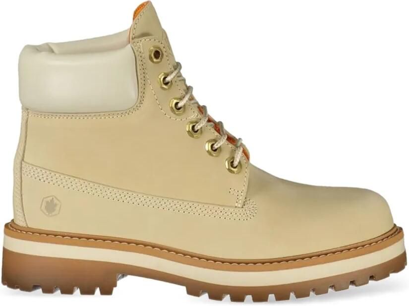 LUMBERJACK lace-up ankle boots Beige