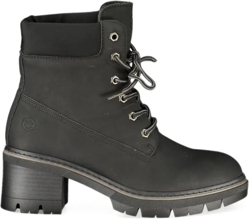 LUMBERJACK lace-up ankle boots Zwart