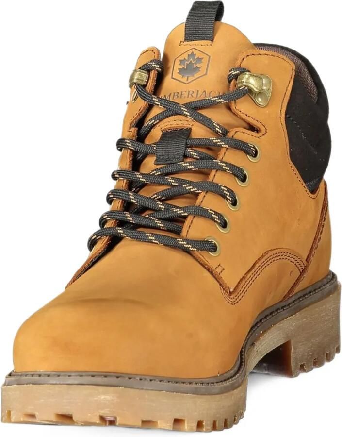 LUMBERJACK lace-up leather boots Bruin - Foto 3