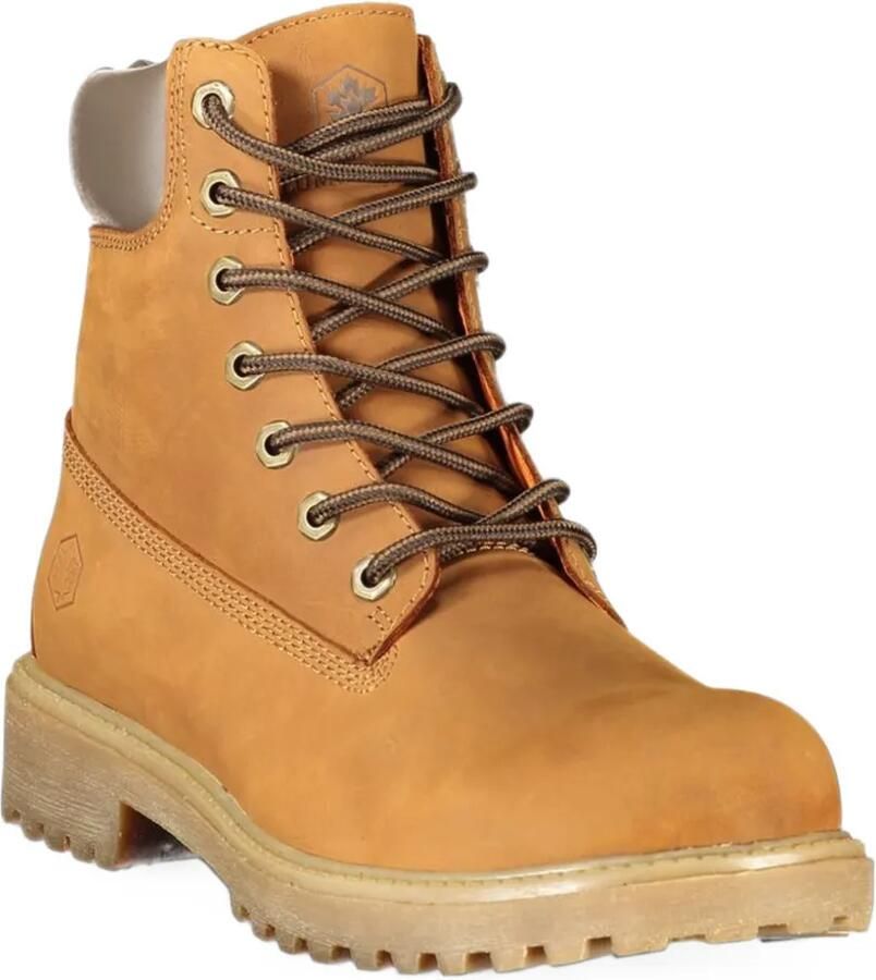 LUMBERJACK lace-up leather boots Bruin - Foto 2