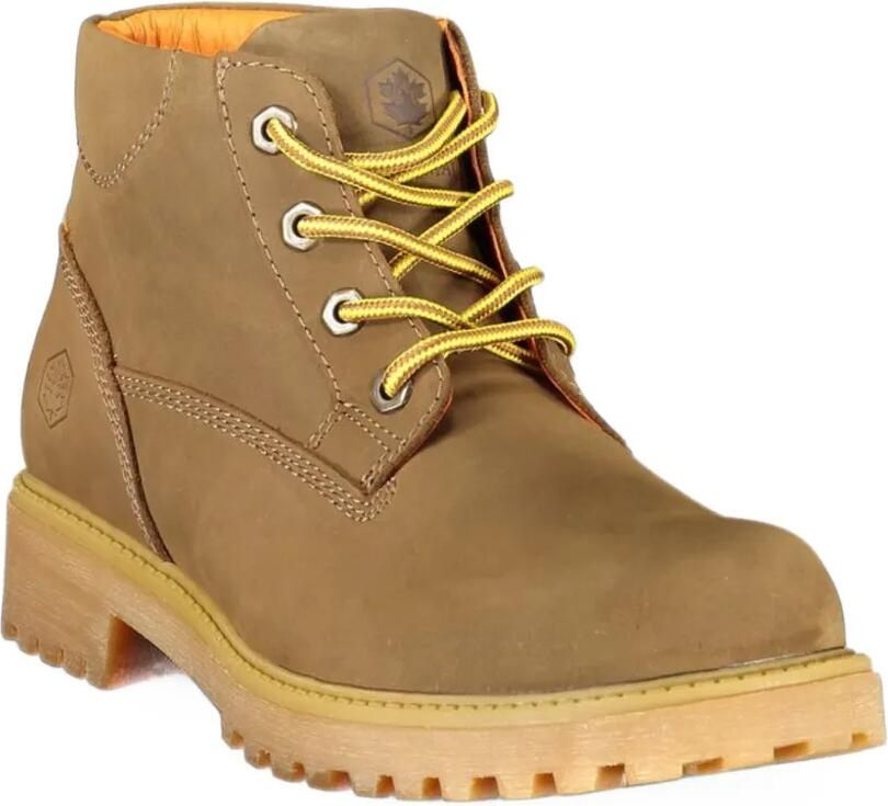 LUMBERJACK lace-up leather boots Bruin - Foto 3