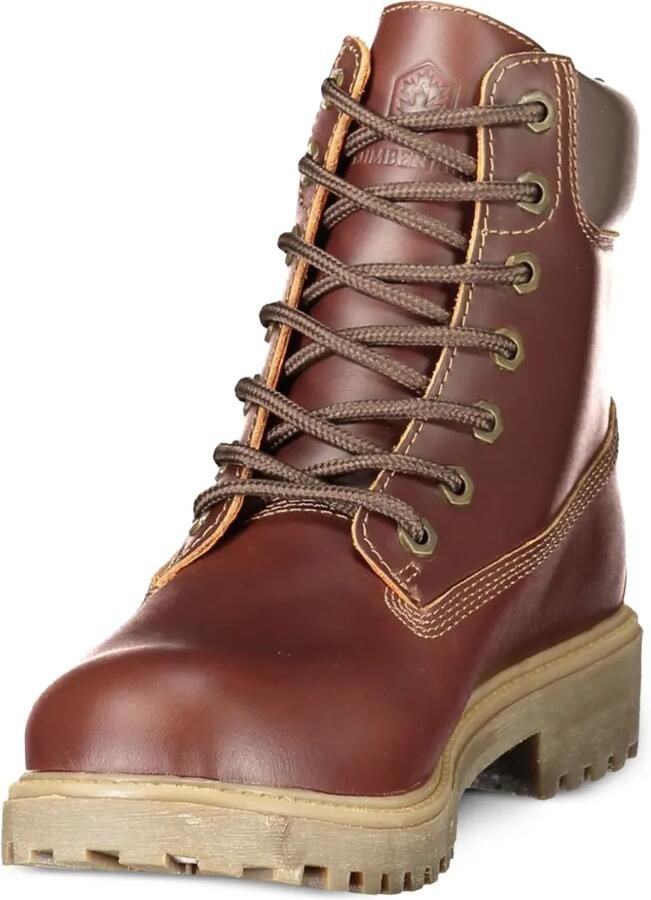 LUMBERJACK lace-up leather boots Bruin - Foto 3