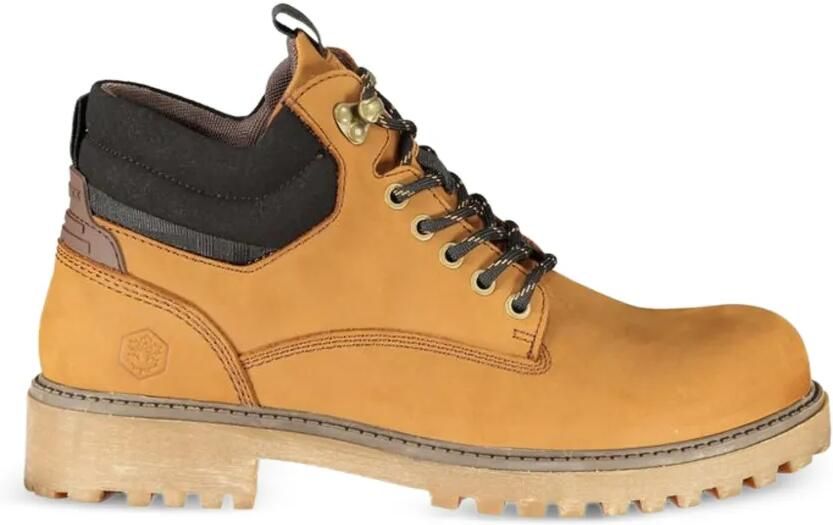 LUMBERJACK Leren veterlaarzen Bruin