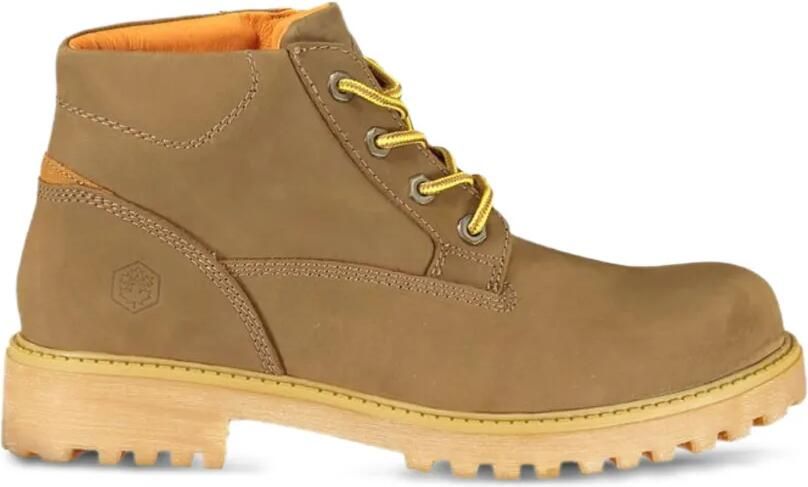 LUMBERJACK Leren veterlaarzen Bruin