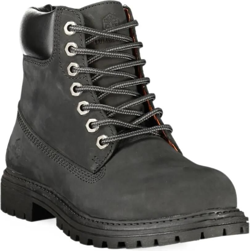 LUMBERJACK lace-up padded-collar combat boots Zwart - Foto 2