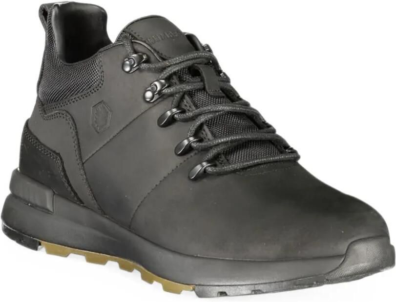 LUMBERJACK lace-up panelled sneakers Zwart - Foto 3