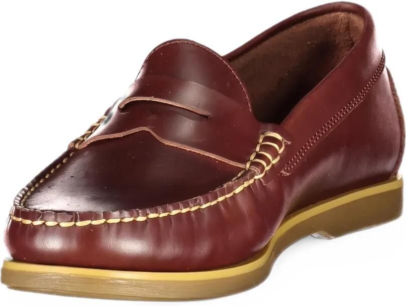 LUMBERJACK leather loafers Bruin - Foto 2