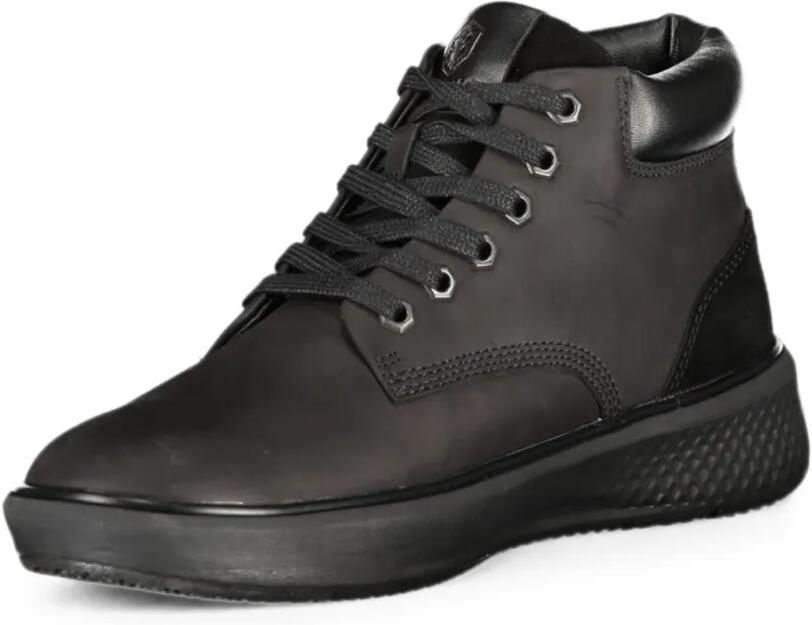 LUMBERJACK Leren Chukka veterlaarzen Zwart