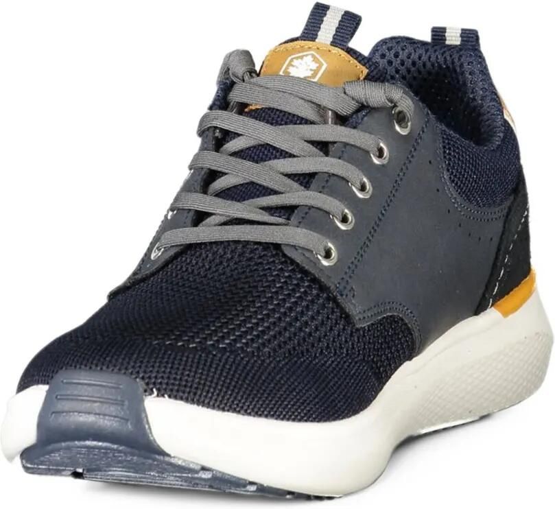 LUMBERJACK mesh-panelled lace-up sneakers Blauw - Foto 2