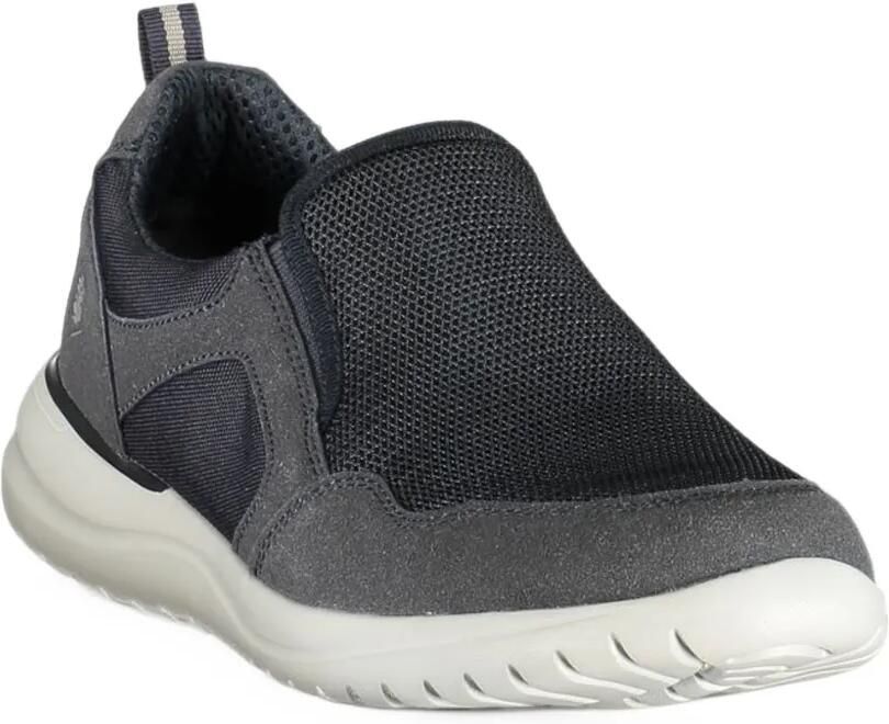 LUMBERJACK mesh-panelled slip-on sneakers Blauw - Foto 3