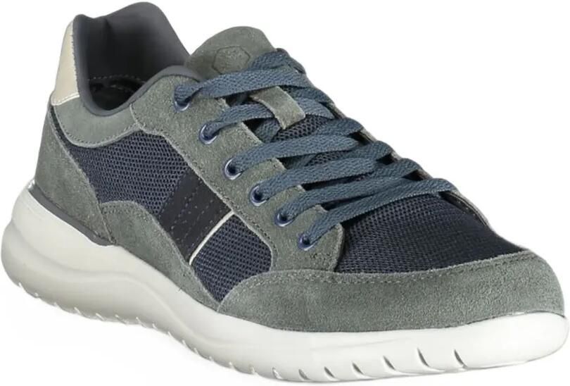 LUMBERJACK mesh-panelled sneakers Grijs