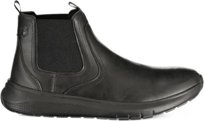 LUMBERJACK Neil elasticated-side panel ankle boots Zwart