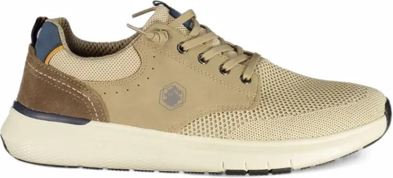 LUMBERJACK Neil mesh-panelled sneakers Beige
