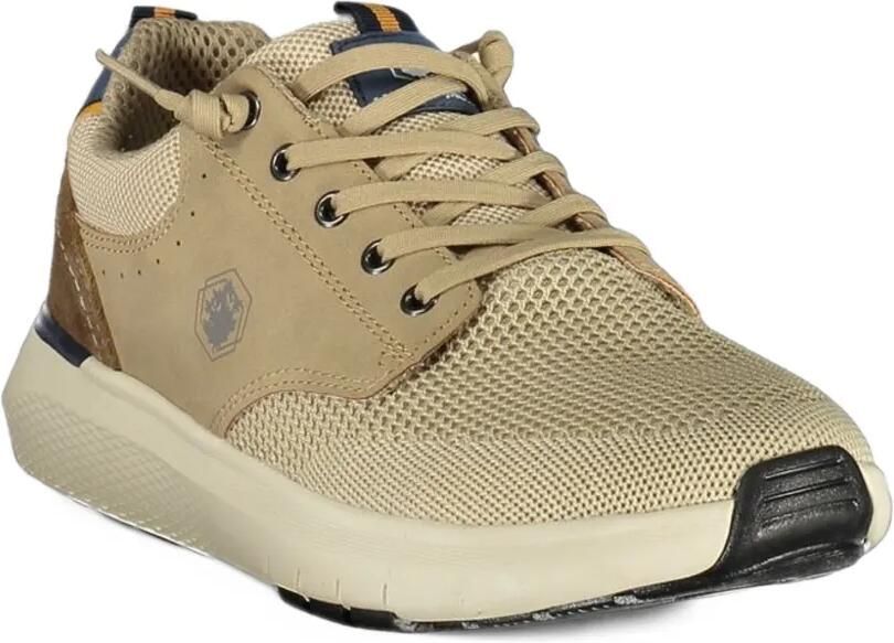 LUMBERJACK Neil mesh-panelled sneakers Beige - Foto 3