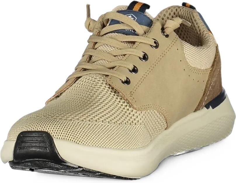 LUMBERJACK Neil mesh-panelled sneakers Beige - Foto 2