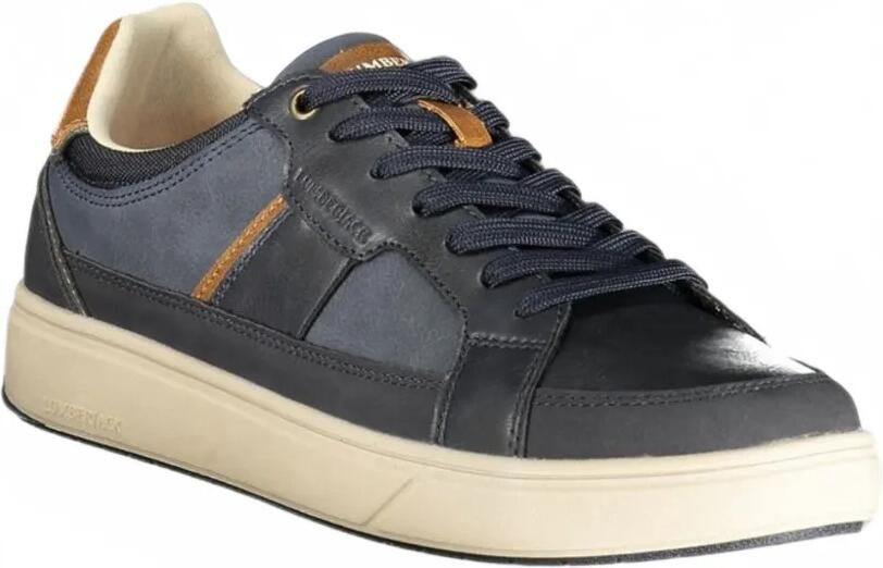LUMBERJACK panelled lace-up sneakers Blauw - Foto 2