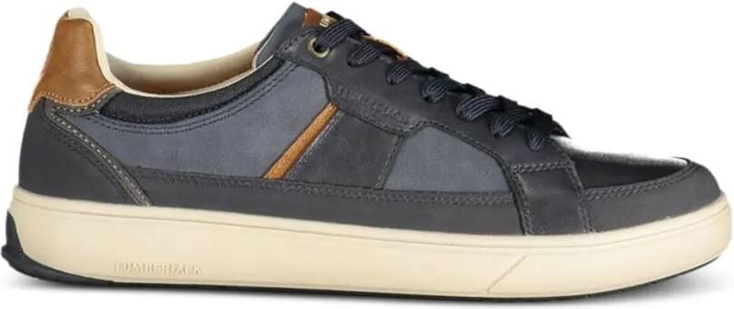 LUMBERJACK Sneakers met vlakken Blauw