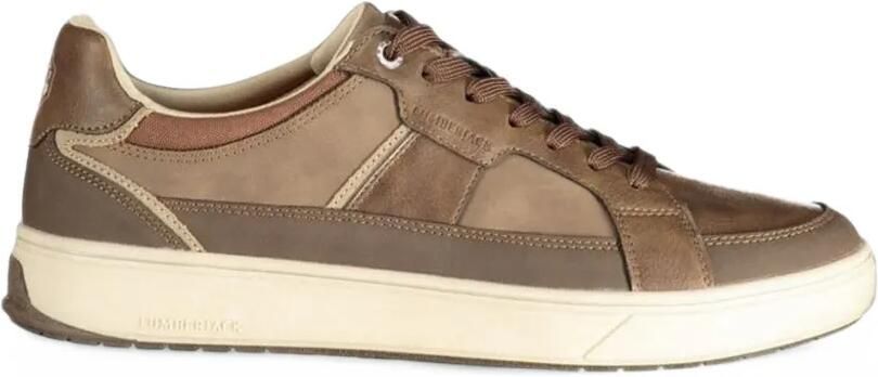 LUMBERJACK panelled lace-up sneakers Bruin