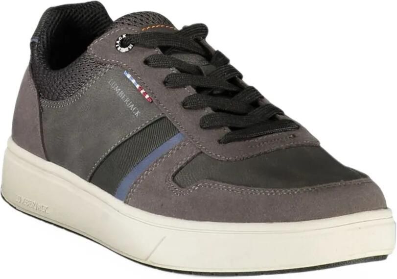 LUMBERJACK panelled lace-up sneakers Grijs - Foto 3