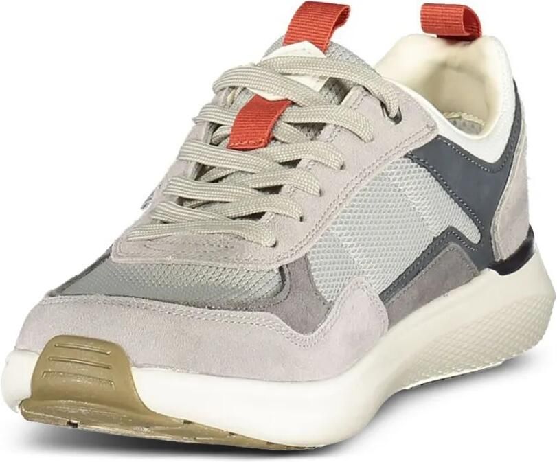 LUMBERJACK panelled mesh-detail sneakers Grijs - Foto 2