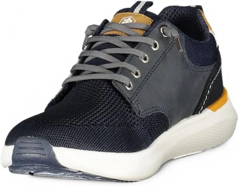 LUMBERJACK panelled mesh sneakers Blauw - Foto 2