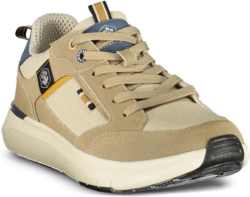 LUMBERJACK panelled sneakers Beige - Foto 3