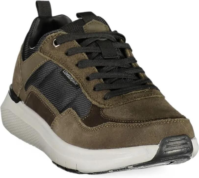 LUMBERJACK panelled sneakers Groen - Foto 3