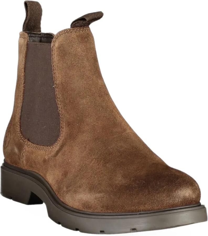 LUMBERJACK suede-effect elasticated ankle boots Bruin - Foto 2