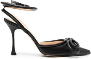 MACH & MACH Pumps met strikdetail Zwart