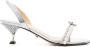 MACH & MACH Diamond Of Elizabeth 55 mm metallic sandalen Zilver - Thumbnail 1