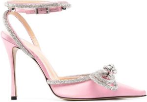 MACH & MACH Pumps met dubbele strik Roze