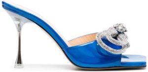 MACH & MACH Muiltjes met open neus Blauw