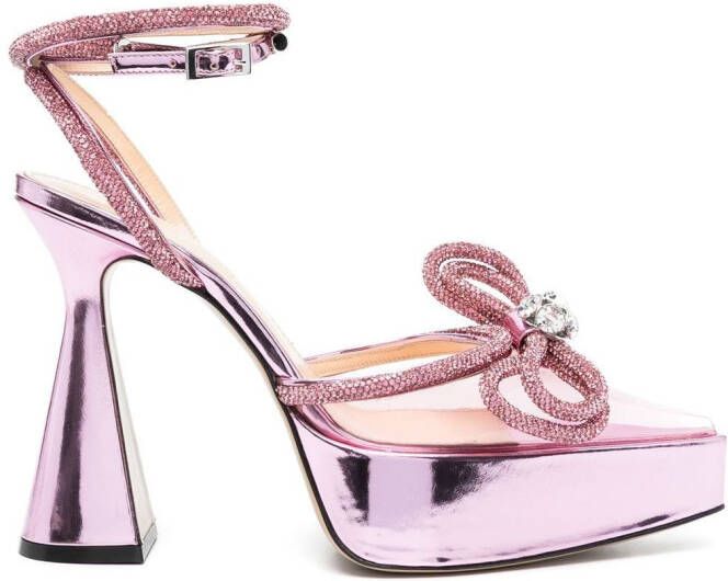 MACH & MACH Pumps met plateauzool Roze