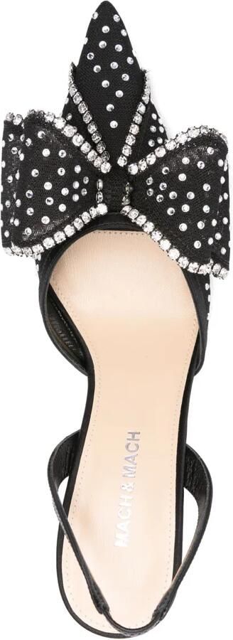 MACH & MACH 85 mm Le Cadeau pumps Zwart - Foto 4
