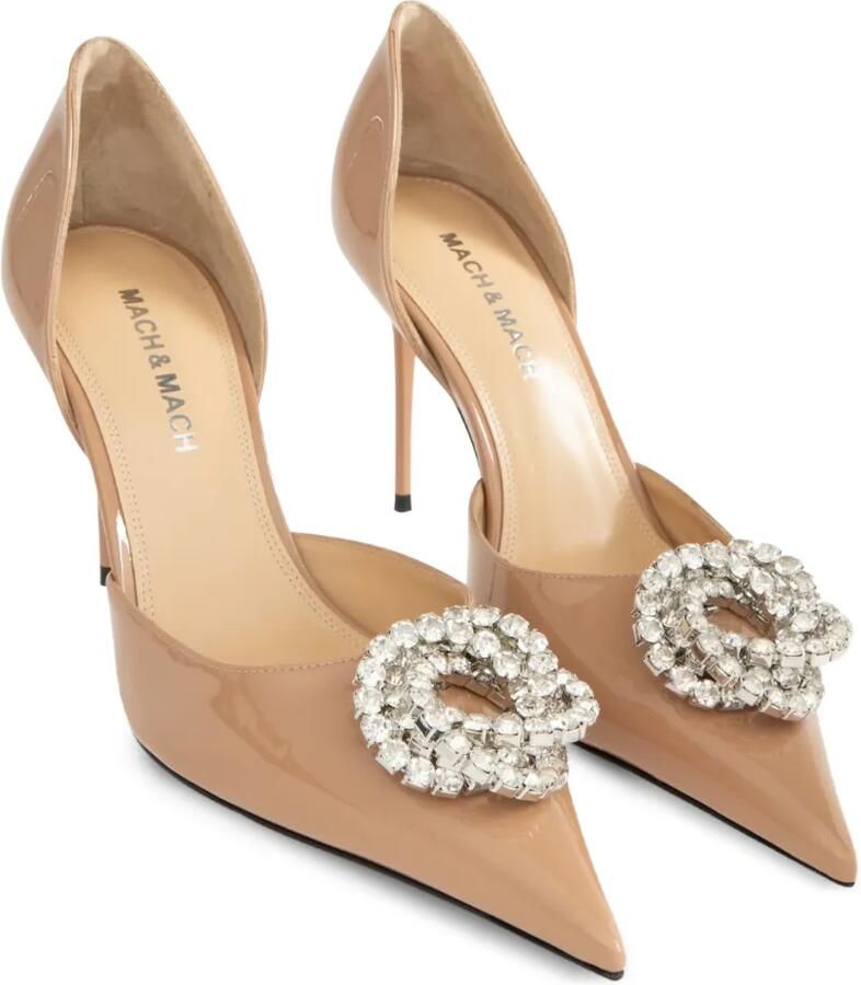 MACH & MACH Galaxy d'Orsay pumps verfraaid met kristallen Beige - Foto 2