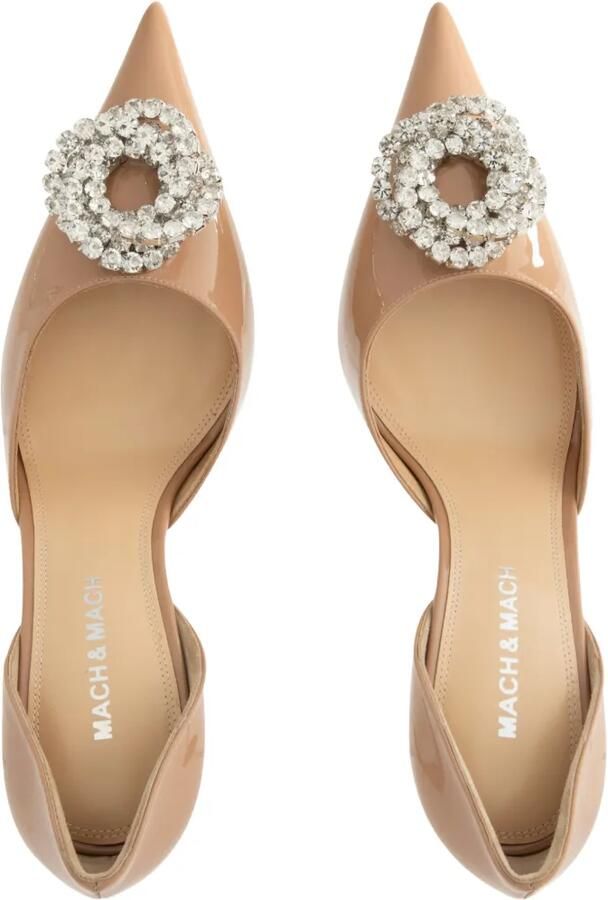 MACH & MACH Galaxy d'Orsay pumps verfraaid met kristallen Beige - Foto 4