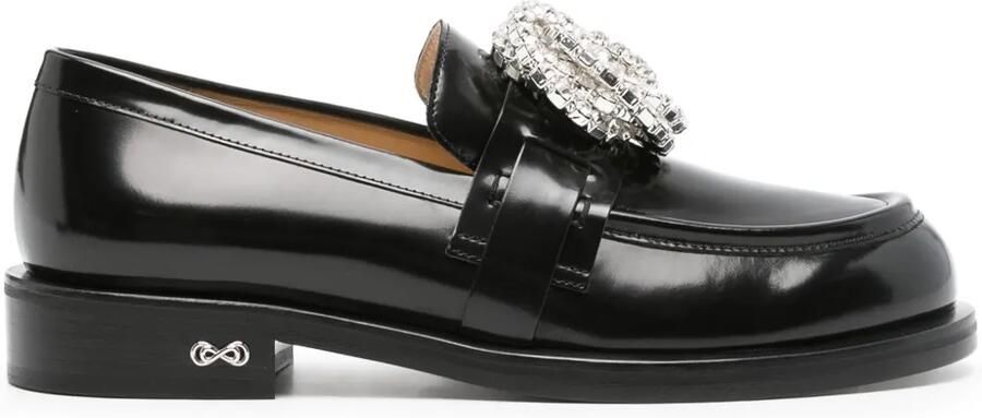 MACH & MACH Galaxy loafers Zwart