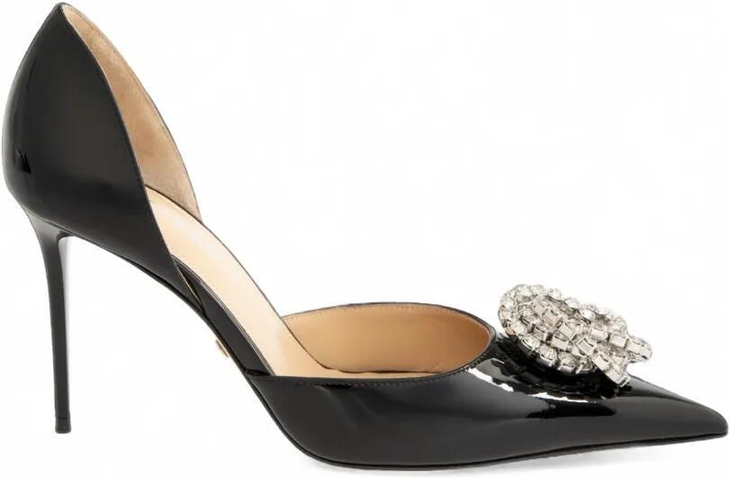 MACH & MACH Galaxy pumps verfraaid met kristallen Zwart