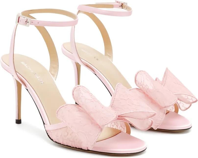 MACH & MACH Le Cadeau sandalen met strikdetail Roze - Foto 3