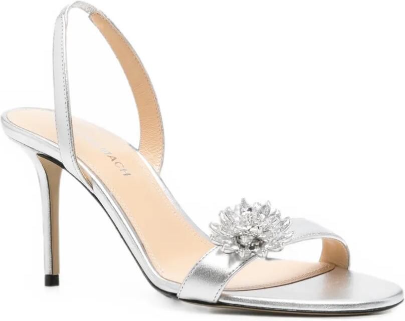 MACH & MACH Leren sandalen Zilver - Foto 2