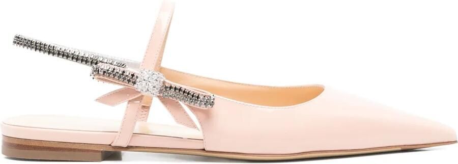MACH & MACH Pumps met strikdetail Roze