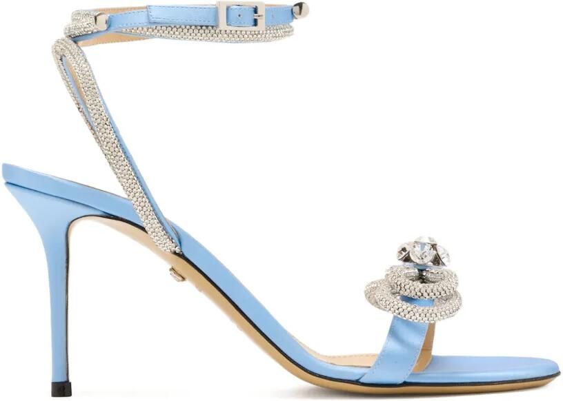 MACH & MACH Sandalen met enkelbandje Blauw