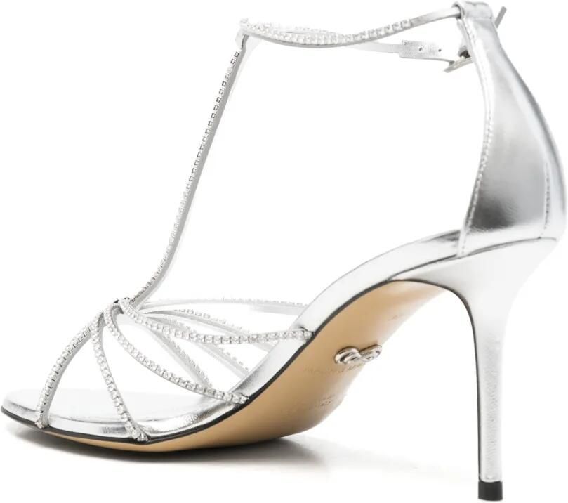 MACH & MACH Sandalen verfraaid met kristal Zilver - Foto 4