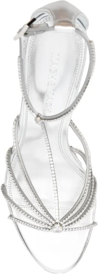 MACH & MACH Sandalen verfraaid met kristal Zilver - Foto 3